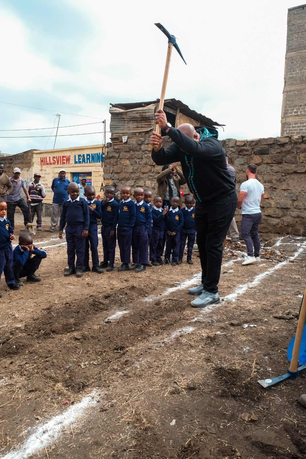 Marcus Cannon in Nairobi