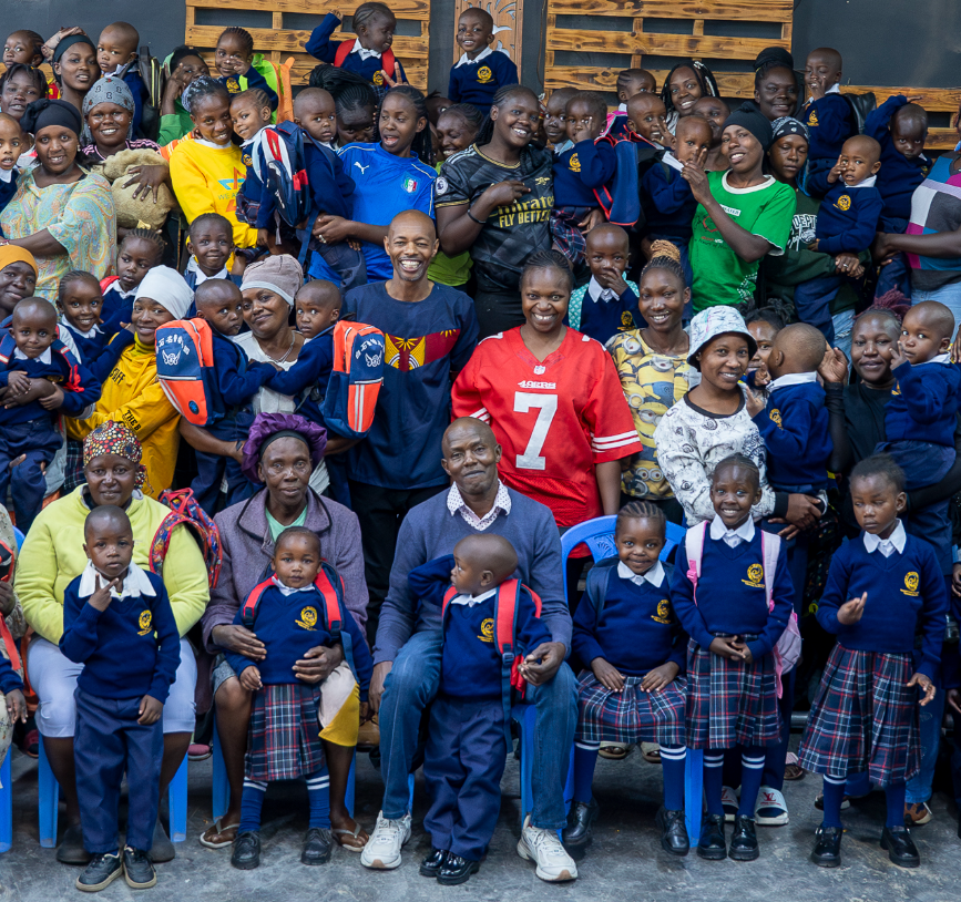 Children at Bawa Education Centre, Dandora, Nairobi